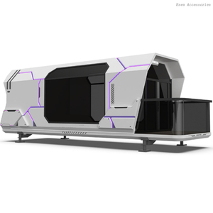 Portable Prefab Mobile Home Villa Hotel Modular Prefabricated Space Capsule Glamping Container House