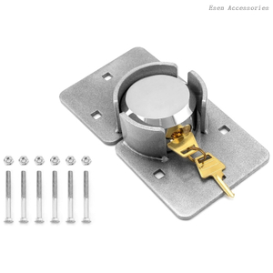 Heavy Duty Steel Security Van Hidden Shackle Padlocks Container Trailer Door Hockey Puck Lock