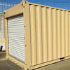 Heavy Duty Roller Shutter Door Steel Manual Self Storage Shipping Container Roll-Up Door Kit