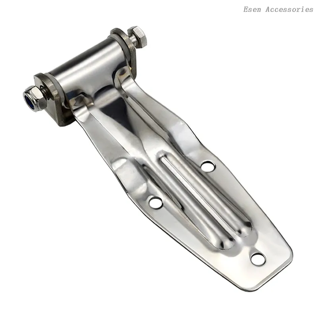 Large Stainless Steel Polished Truck Container Door Hinges for Refrigerated Truck