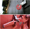 Customized Stainless Steel Round 4 Digit Combination Padlocks Code Lock Shipping Container Disc Lock 