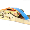 Heavy Duty 2inch Shipping Container Lashing Belt Cargo Ratchet Tie Down Lashing Straps with Hooks