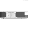 Modern Space Capsule Modular Container House Luxury Mobile 2 Bedroom Prefab Tiny Container Homes for Hotel