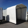High Quality Steel+PVC ISO Container Canopy Storm Shelter Tent with Wheels