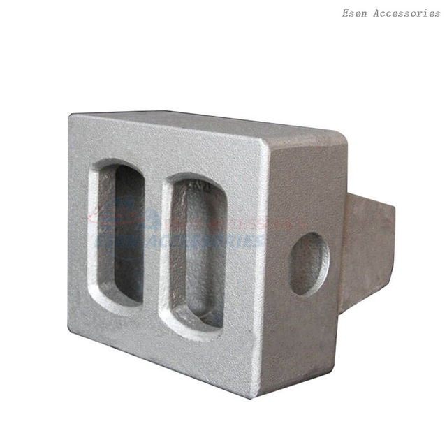 ABS & ISO Certified SCW480 Casting Steel 53ft Shipping Container Wide Body Corner Fittings Casting for North America