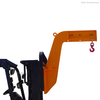 OEM ODM Forklift Jib Crane Attachment Heavy-Duty Forklift Carriage Mounted Crane Jib Boom