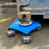 ISO 4T Heavy Duty Load Shipping Storage Container Castor Wheel Moving Skate with Twist Lock