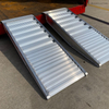 Heavy Duty Aluminium Shipping Container Loading Ramp for Pallet Trucks and Forklifts 