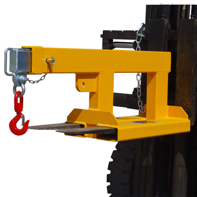 Forklift Attachment 2.5T Telescoping Forklift Short/Long Boom Forklift Lifting Fixed Jib
