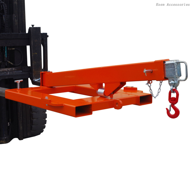 Forklift Lifting Attachment Heavy Duty Forklift Crane Jib Forklift Telescopic Swing Extensions Boom