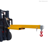 Forklift Lifting Crane Attachment 4.5Ton Telescopic Short/Long Boom Forklift Lifting Fixed Jib