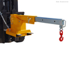 Heavy Duty Steel Adjustable Forklift Telescoping Lifting Jib Boom Crane Tilt Jib for Industrial Handling and Lifting