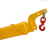 Forklift Jib Crane Telescopic Forklift Lifting Jib Extension Tilt Fixed Boom Forklift Attachment