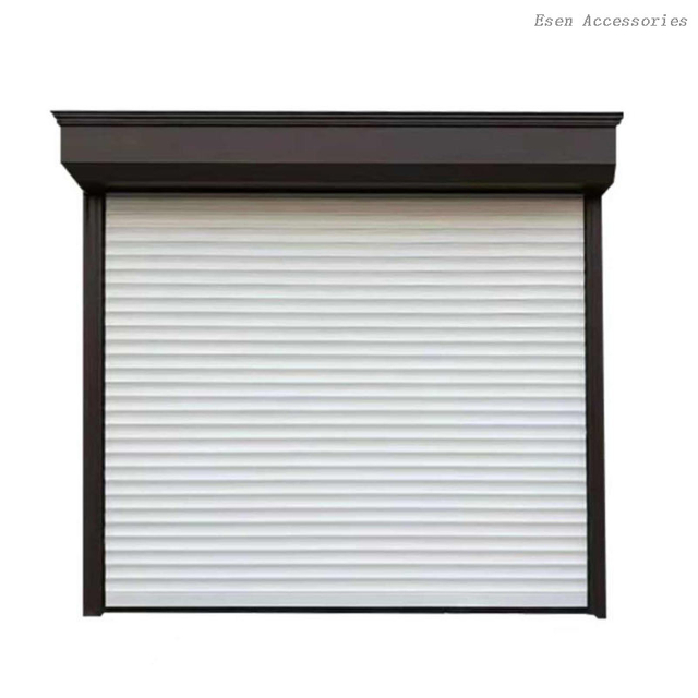 Heavy Duty Roller Shutter Door Steel Manual Self Storage Shipping Container Roll-Up Door Kit