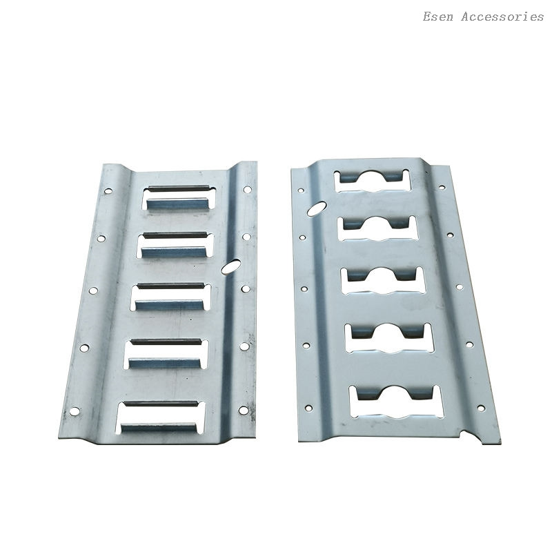 Galvanized Steel Bolt-On Horizontal Vertical Tie Down Cargo Control E Track for Truck Trailer