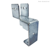 Container Modifications Parts Galvanized Steel Shipping Container Mounting Bracket No Weld Wood Truss Bracket 
