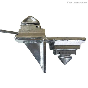 ISO Lashing Stacking Cone Twistlock Galvanized Shipping Container Offset Twist Lock