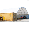Heavy Duty PVC Fabric Shipping Container Canopy Dome Shelter Storage Tent 40/20 ft
