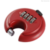 Customized Stainless Steel Round 4 Digit Combination Padlocks Code Lock Shipping Container Disc Lock 