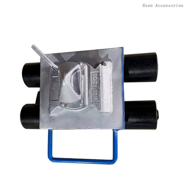 Container Moving Equipment ISO Shipping Container Trolley Moving Skate Wheels Casters 