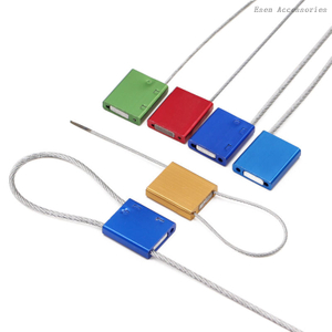 High Security Seal Steel Wire Aluminum Alloy Metal Cable Seals Lock Shipping Container Wire Seals 