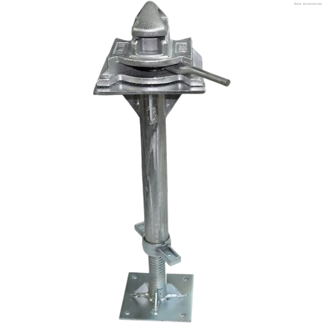 ISO Shipping Container Support Stand Adjustable Levelling Twistlock Leg up to 580mm 10tons Load