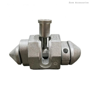 ISO Shipping Container Connector Horizontal Twistlocks Container Semi Automatic Twist Lock