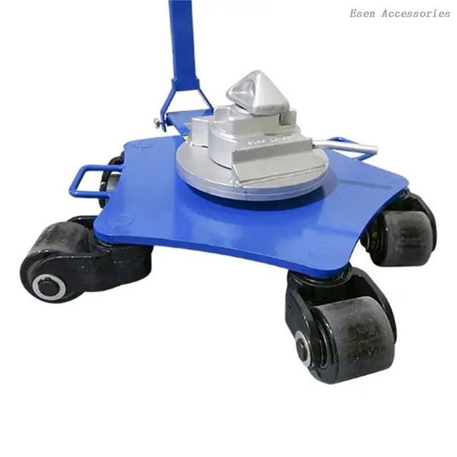 ISO 4T Heavy Duty Load Shipping Storage Container Castor Wheel Moving Skate with Twist Lock