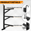 3 Tier Diy Cargo Container Shelving Storage Rack Shipping Container Shelf Hanging Brackets