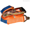 Heavy Duty 2inch Shipping Container Lashing Belt Cargo Ratchet Tie Down Lashing Straps with Hooks