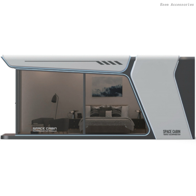 Modern Fashion Prefab Modular Container Mobile Home Cabin Mini Space Capsule House for Sale