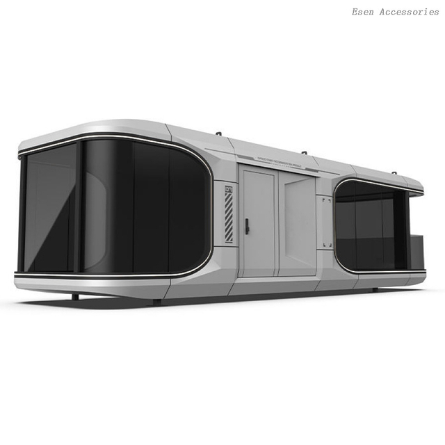 Modern Space Capsule Modular Container House Luxury Mobile 2 Bedroom Prefab Tiny Container Homes for Hotel