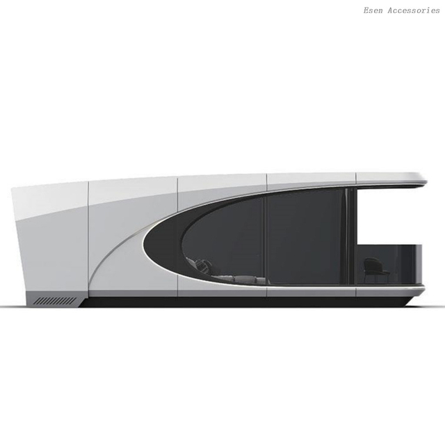 Mobile Tourist Resort Cabin Prefab Tiny Modular Pod Container Home Space Capsule House 