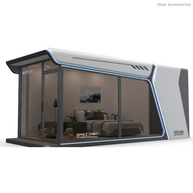 Modern Fashion Prefab Modular Container Mobile Home Cabin Mini Space Capsule House for Sale