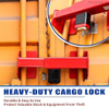 Adjustable Heavy Duty Steel Shipping Container &Semi Trailers Cargo Door Lock Container Parts Accessories