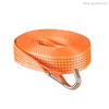 Heavy Duty 2inch Shipping Container Lashing Belt Cargo Ratchet Tie Down Lashing Straps with Hooks