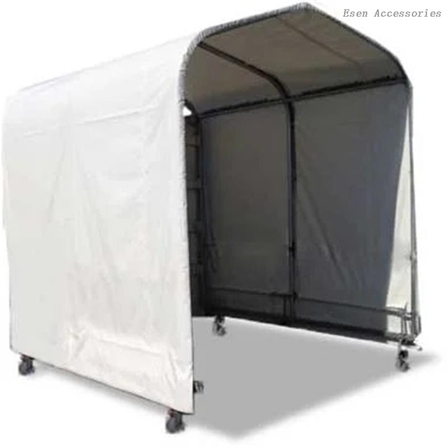 High Quality Steel+PVC ISO Container Canopy Storm Shelter Tent with Wheels