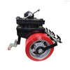 60 Tons Load ISO Shipping Container Cast Iron PU Swivel Handling Caster Wheels