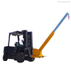 Heavy Duty Steel Adjustable Forklift Telescoping Lifting Jib Boom Crane Tilt Jib for Industrial Handling and Lifting