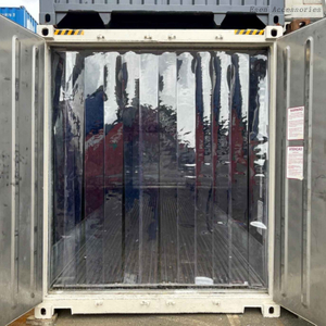 Customizable OEM Reefer Container PVC Strip Curtain Cold Resistant Insulation Curtain for Cold Chain Transport 