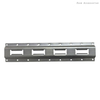 Galvanized Steel Bolt-On Horizontal Vertical Tie Down Cargo Control E Track for Truck Trailer