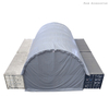 20ft 40ft Steel Frame PVC Industrial Container Cover Roof Canopy Waterproof Storage Shed Tent for Shipping Container