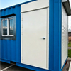 Industrial Steel Security Shipping Container Personnel Door Man Door with Extension Drip Plate