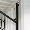 Easy to Install No Drilling Shipping Container Wall Mount 4 Tier Pipe Storage Racking Bracket