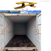 Powder Coated Aluminium 20/40ft Universal Shipping Container Safety Door Brace with Magnet 
