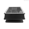 Efficiency Silent 40W DC Motor 14 Inch Solar Roof Ventilation Exhaust Fan for RV Car Attic Warehouse Garage Ventilation