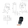 Twist Lock for Mafi Trailer RoRo Roll Trailer Container Twistlock ISO 1161 Standard