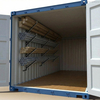 Easy to Install No Drilling Shipping Container Wall Mount 4 Tier Pipe Storage Racking Bracket