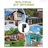 Shipping Container Roof Brackets Kit,Wood Truss Brackets for Shipping Containers Modification