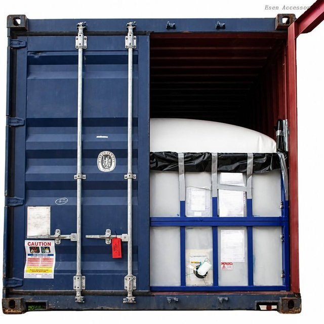 24000L Food Grade 20ft Container Flexitank Disposable Flexi Bag with Bulkhead and Valve for Bulk Liquid Transport